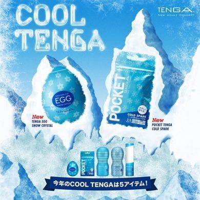 Мастурбатор-яйцо Tenga Egg Snow Crystal (охлаждающий) картинка