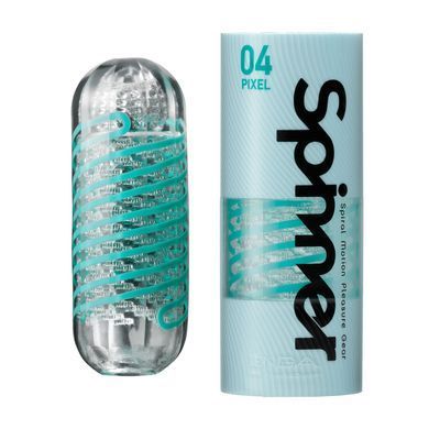 Мастурбатор с мягкой спиралью Tenga Spinner Pixel (нежная стимуляция) картинка