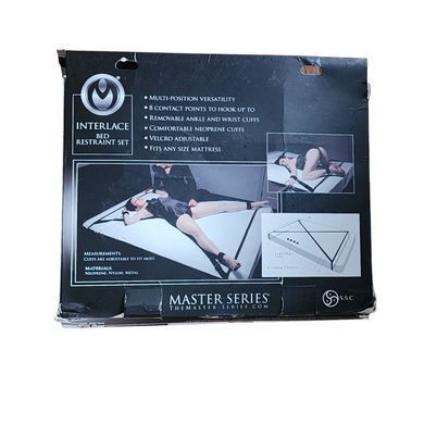 Растяжка на кровать Master Series Interlace Bed Restraint Set картинка