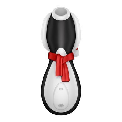 Вакуумний кліторальний стимулятор у шапочці та шарфі Satisfyer Penguin Holiday Edition зображення