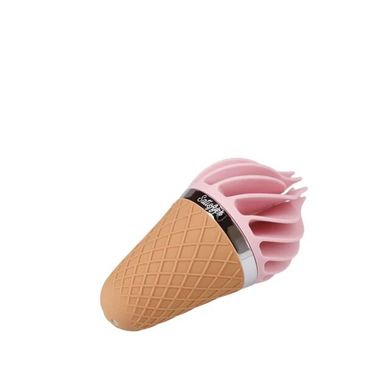 Стимулятор мороженка спиннатор Satisfyer Lay-On Sweet Temptation Pink/Brown картинка