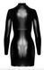 Закрытое платье на молнии Noir Handmade F330 Powerwetlook mini dress, размер S картинка 5