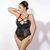 Красиве боді JSY P61152 Black Plus Size зображення