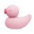 Вакуумний вібратор-качечка CuteVibe Ducky Pink (вакуум + вібрація) зображення