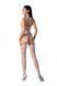 Бодистокинг с множеством бретелей и доступом Passion BS095 white One Size картинка 2