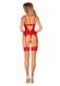 Корсет з мереживом + трусики Obsessive Ingridia corset & thong, розмір XS/S картинка 7