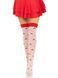 Панчохи з мухоморами Leg Avenue Polka Dot Mushroom Thigh Highs One Size картинка 3