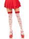 Панчохи з мухоморами Leg Avenue Polka Dot Mushroom Thigh Highs One Size картинка 1