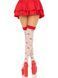 Панчохи з мухоморами Leg Avenue Polka Dot Mushroom Thigh Highs One Size картинка 2