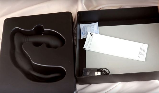 Вибромассажер простаты с эрекционным кольцом и жемчужным массажем Nexus Simul8 Stroker Edition (диаметр 3,6 см) картинка