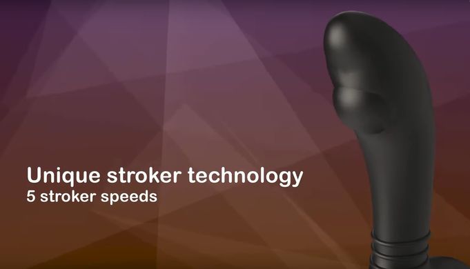 Вібромасажер простати з ерекційним кільцем та перловим масажем Nexus Simul8 Stroker Edition (діаметр 3,6 см) зображення