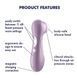 Вакуумный клиторальный стимулятор Satisfyer Pro 2 Violet картинка 14