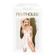 Бебі-дол з високим розрізом + стрінги Penthouse Sweet Beast White, розмір M/L картинка 3