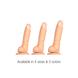 Реалистичный фаллоимитатор Strap-On-Me SOFT REALISTIC DILDO Vanilla, размер S (диаметр 3,6 см) картинка 5