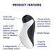 Вакуумний стимулятор-касатка з вібрацією Satisfyer Orca картинка 12