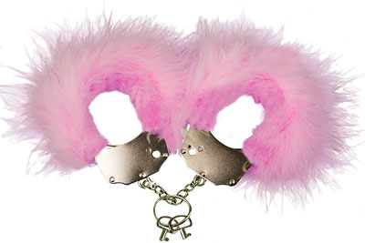наручники для секса розовые пушистые (картинка)